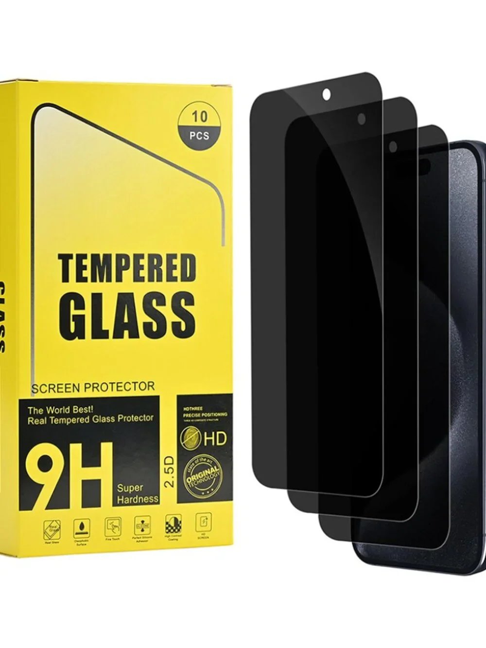 Premium Tempered Glass Screen Pro (FOR iPhone 13, 14, 16, 17 Series)